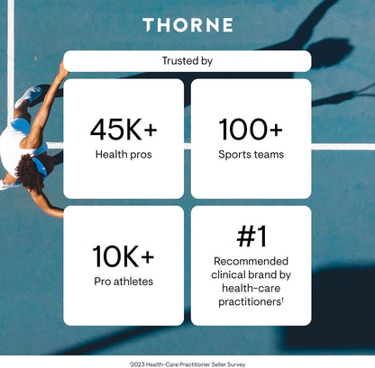 THORNE Creatine, Micronized Creatine Monohydrate Powder, 60 Servings