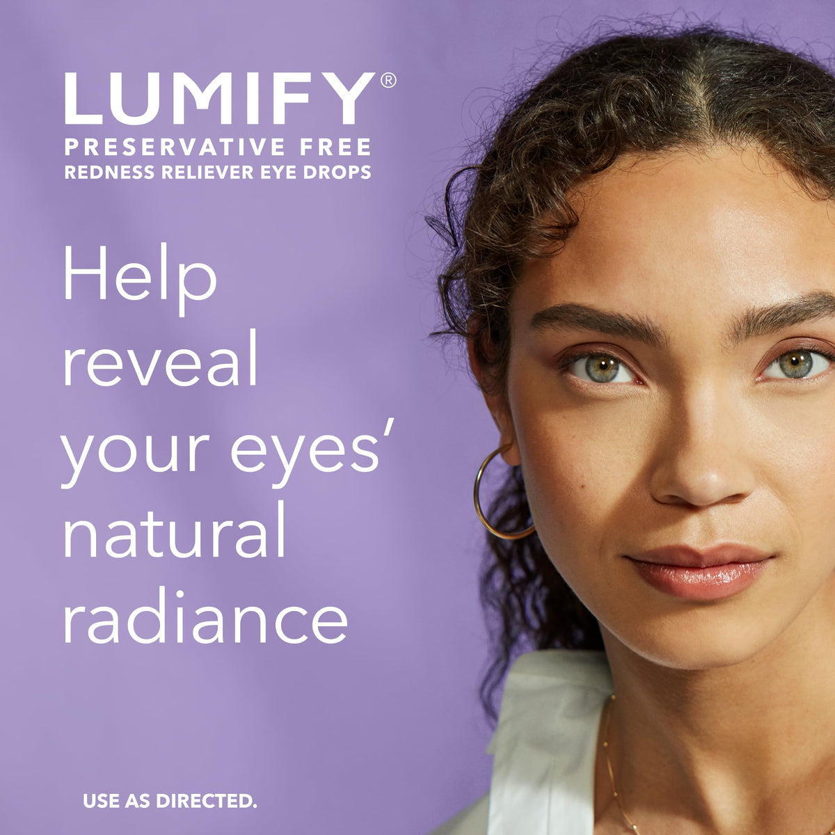 Lumify Redness Relief Eye Drops, Whiter & Brighter Looking Eyes, 0.25 oz