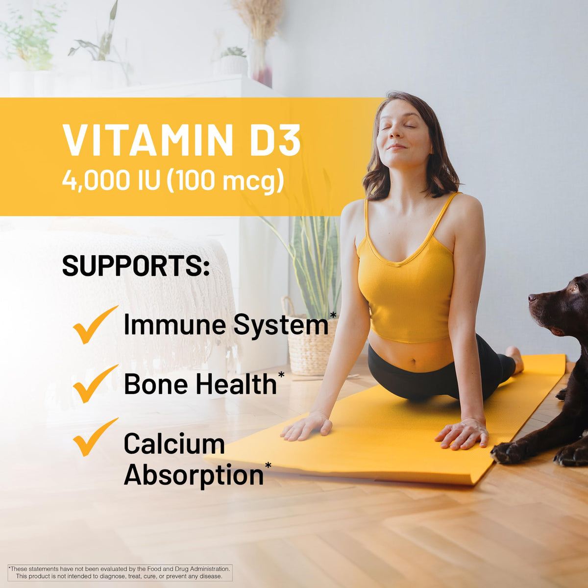 Suplemento NatureWise Vitamina D3 10000IU, Apoyo Inmune, 90 Mini Cápsulas Blandas