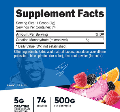 Nutricost Creatina Monohidratada en Polvo (Fruit Punch, 500 gramos)