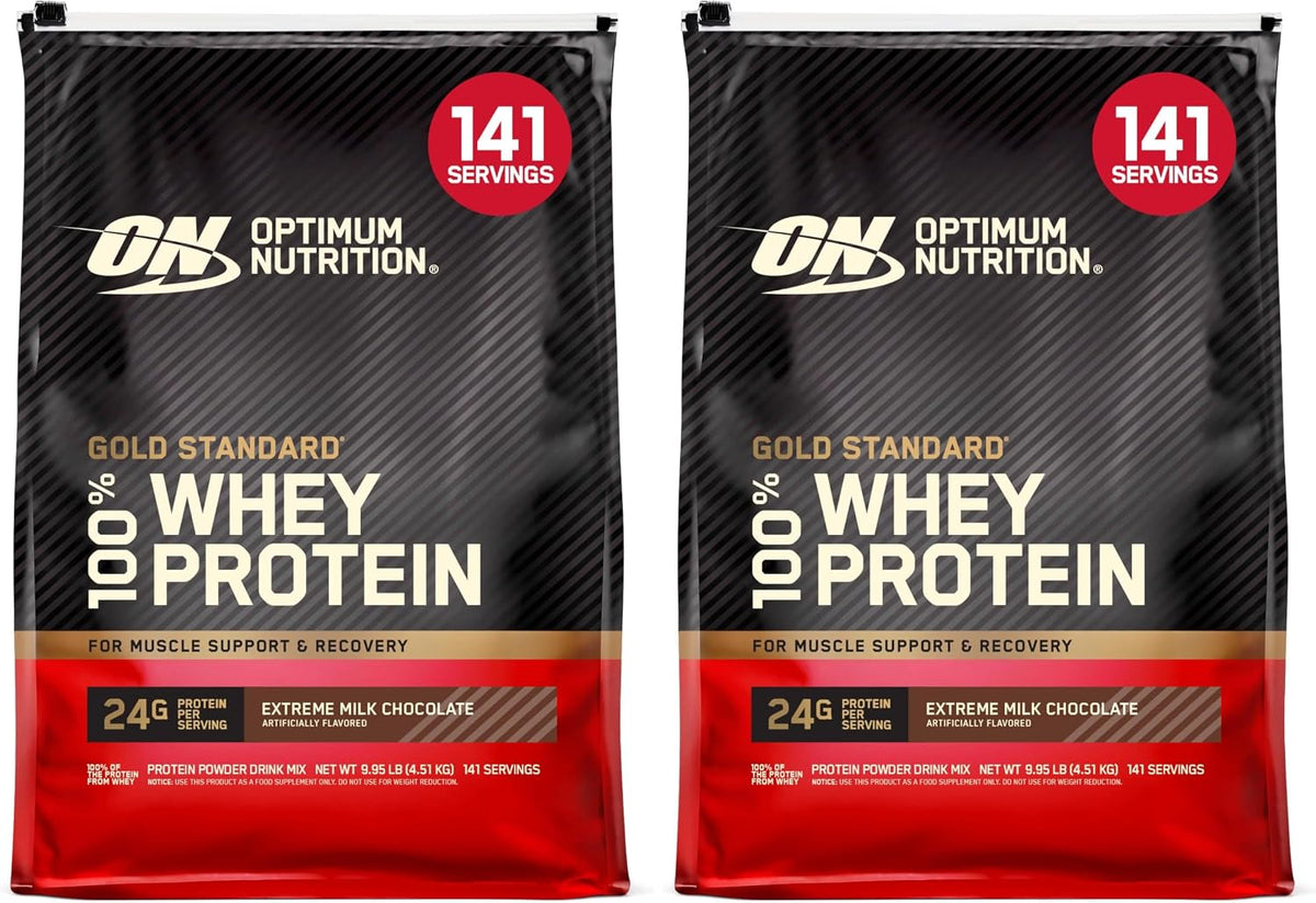 Optimum Nutrition Gold Standard Whey Protein Powder, Cookies & Cream, 2 LB