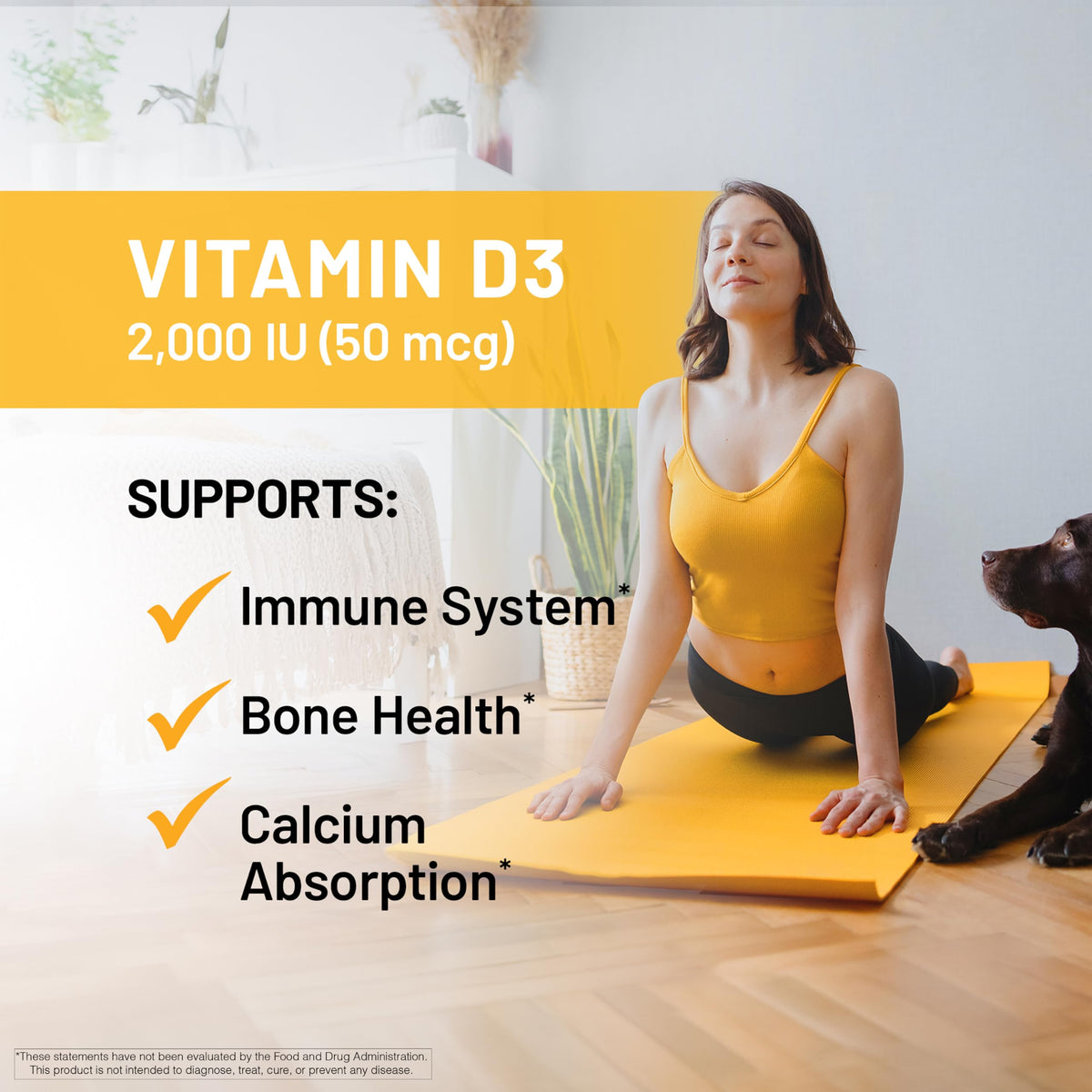 Suplemento NatureWise Vitamina D3 10000IU, Apoyo Inmune, 90 Mini Cápsulas Blandas