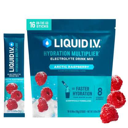 Liquid I.V. Electrolitos para la hidratación, Limón-Lima, 16 unidades