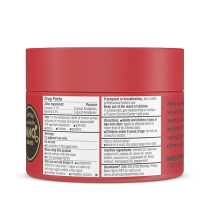 Dragon Balm 2.0 Oz Jar Regular Red