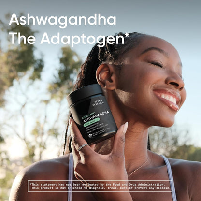 ® Organic Ashwagandha – Adaptogen for Relaxation, Calm & Sleep Support – Made with Organic KSM-66® – 600 Mg – Non-Gmo Verified, Gluten-Free, Certified Vegan – 90 Veggie Capsules