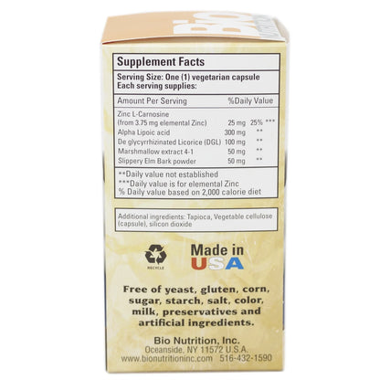 Bionutrition Leaky Gut Wellness - 60 Capsules
