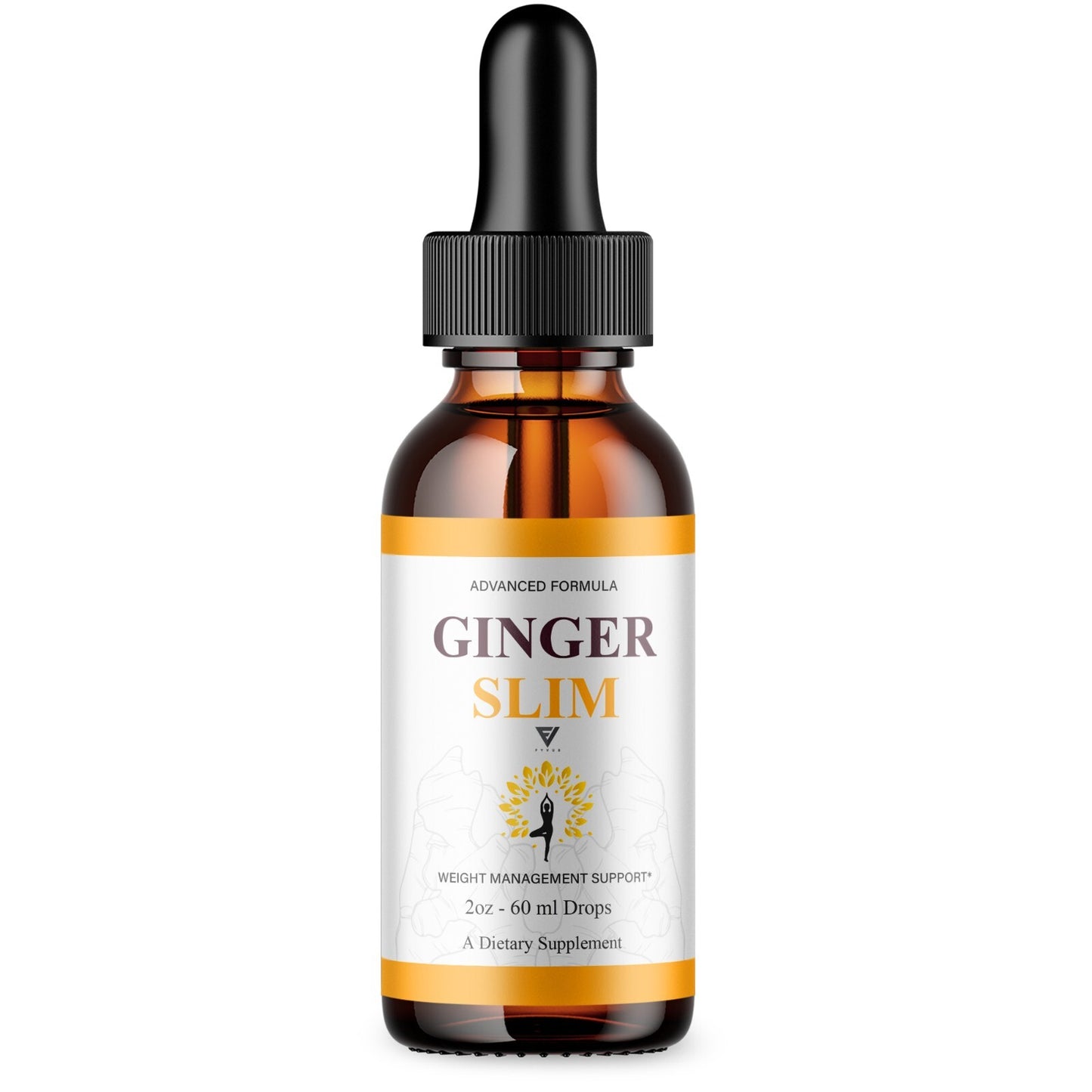 Ginger Slim Drops Extra Strength Gingerslim Wellness Supplement (2Oz)