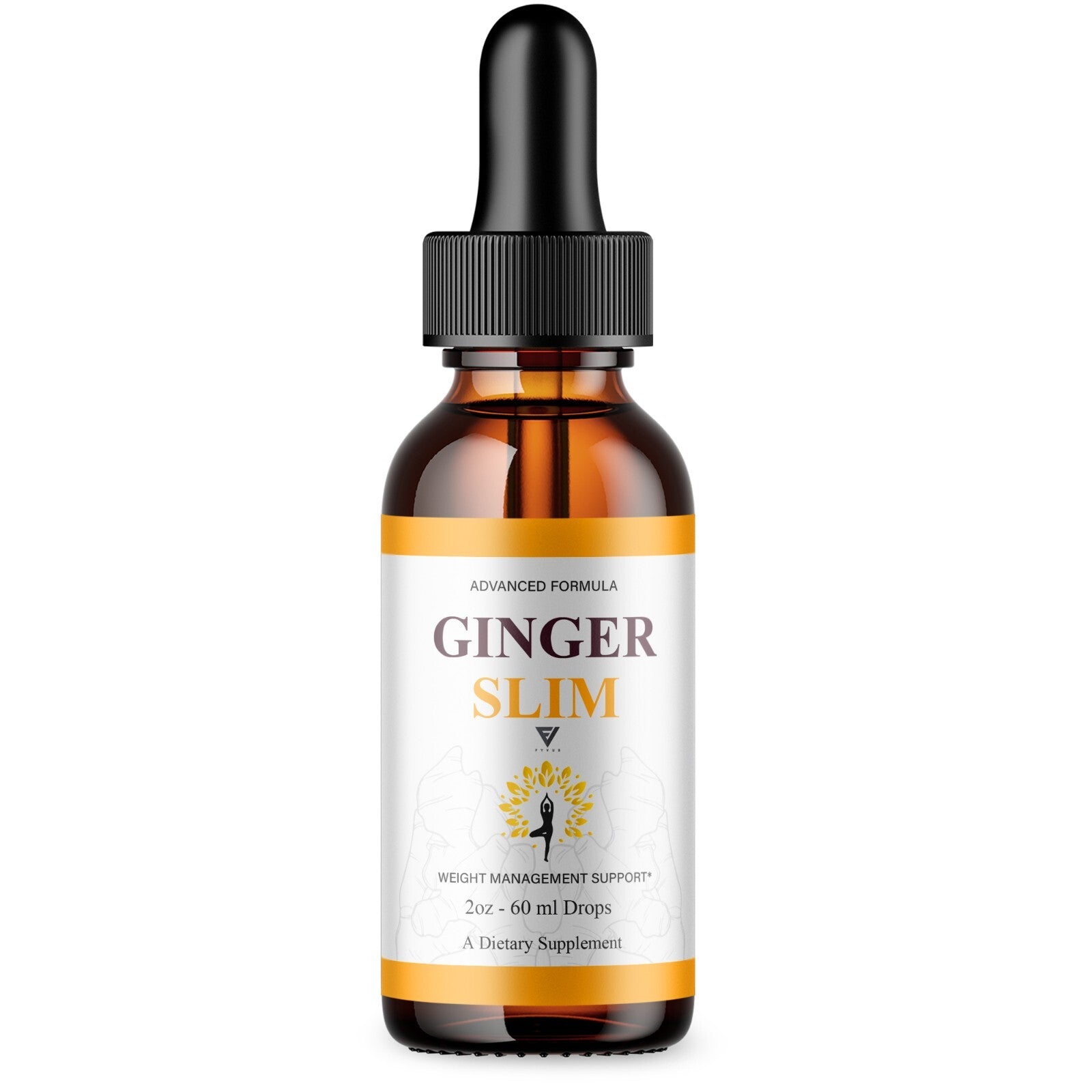 Ginger Slim Drops Extra Strength Gingerslim Wellness Supplement (2Oz)