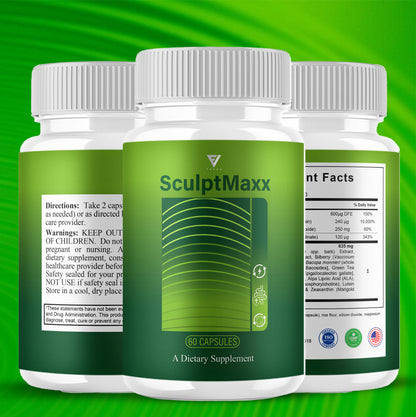 Sculptmaxx Overall Wellness Supplement Sculpt Maxx Pills (60 Capsules)