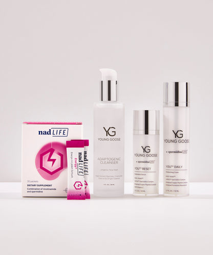 CELLULAR DUO: NAD+ SPERMIDINE SKIN & SUPPLEMENT SYSTEM