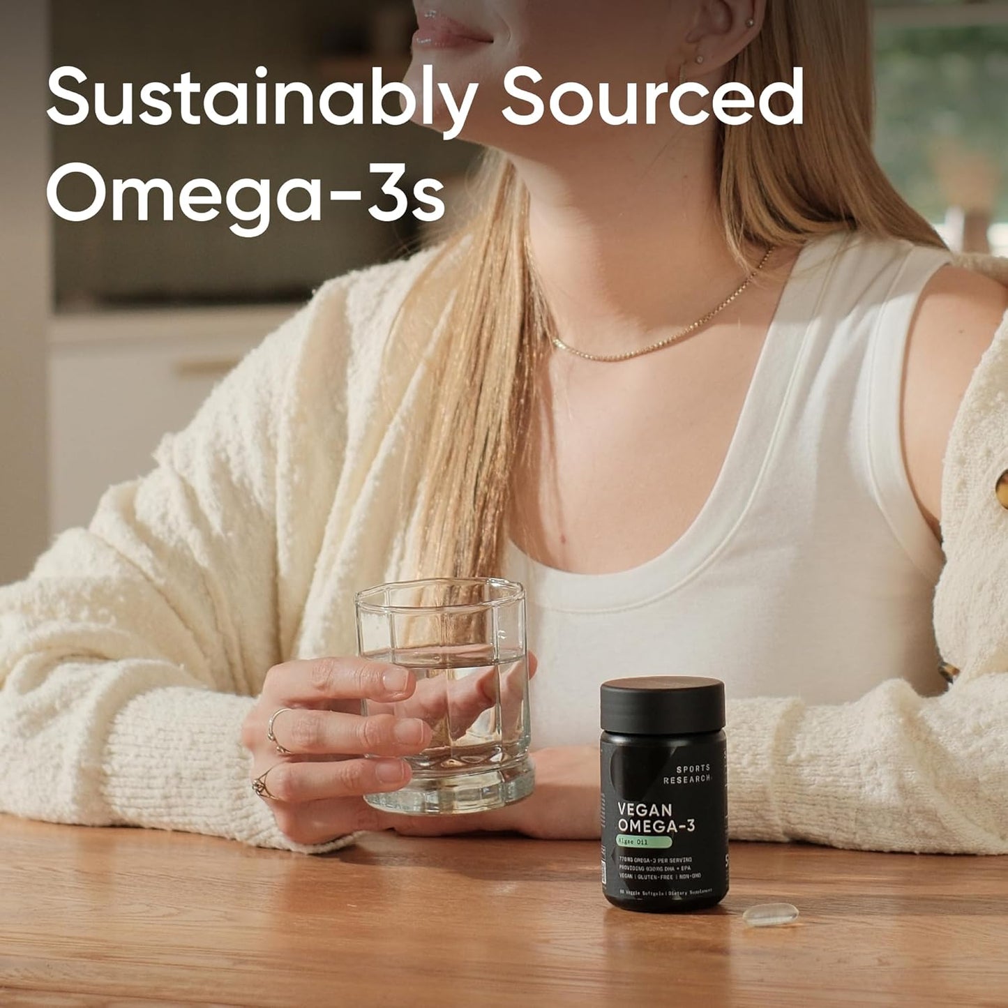 ® Vegan Omega-3 Algae Oil 1040Mg, 60 Count Plantgels™ | Triglyceride Form EPA & DHA - Vegan, Non-Gmo, Carrageenan-Free Softgel