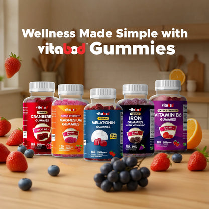 Extra Strength Magnesium Gummies, Supports Nerve Health, Bone Health, Muscle Health - 120 Gummies