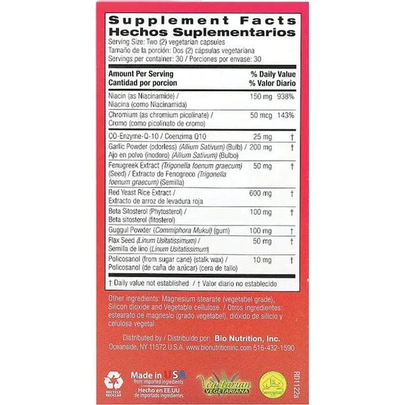 Cholesterol Wellness, 60 Vegan Capsules - 2 Pack