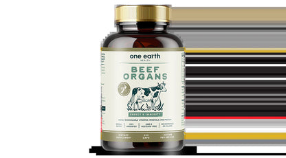 New Zealand Grass-Fed Beef Organ Complex — 5 Organs for Energy, Immunity & Hormone Support