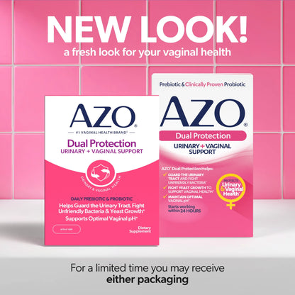 Dual Protection Urinary + Vaginal Support Capsules