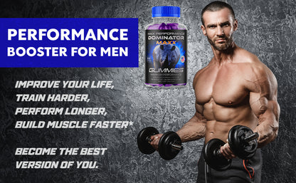 Dominator Maxx Gummies for Men, Advanced Performance Supplement 300 Gummies