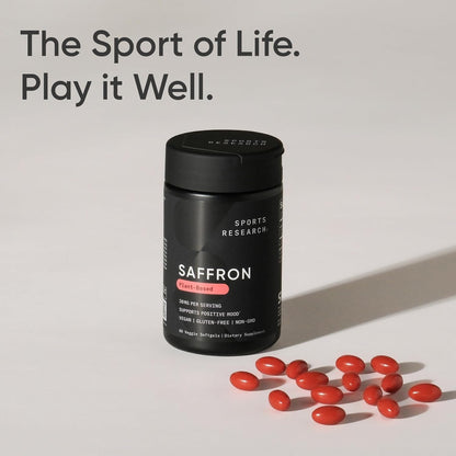 ® Pure Saffron Supplement, 30 Mg - Mood & Stress Support - Made W/Affron® Saffron Extract - Vegan Certified · Non-Gmo · Gluten Free – 60 Veggie Softgels