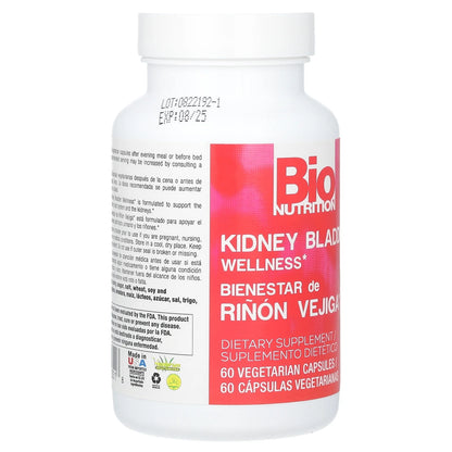 - Kidney Bladder Wellness - 60 Vegetarian Capsules