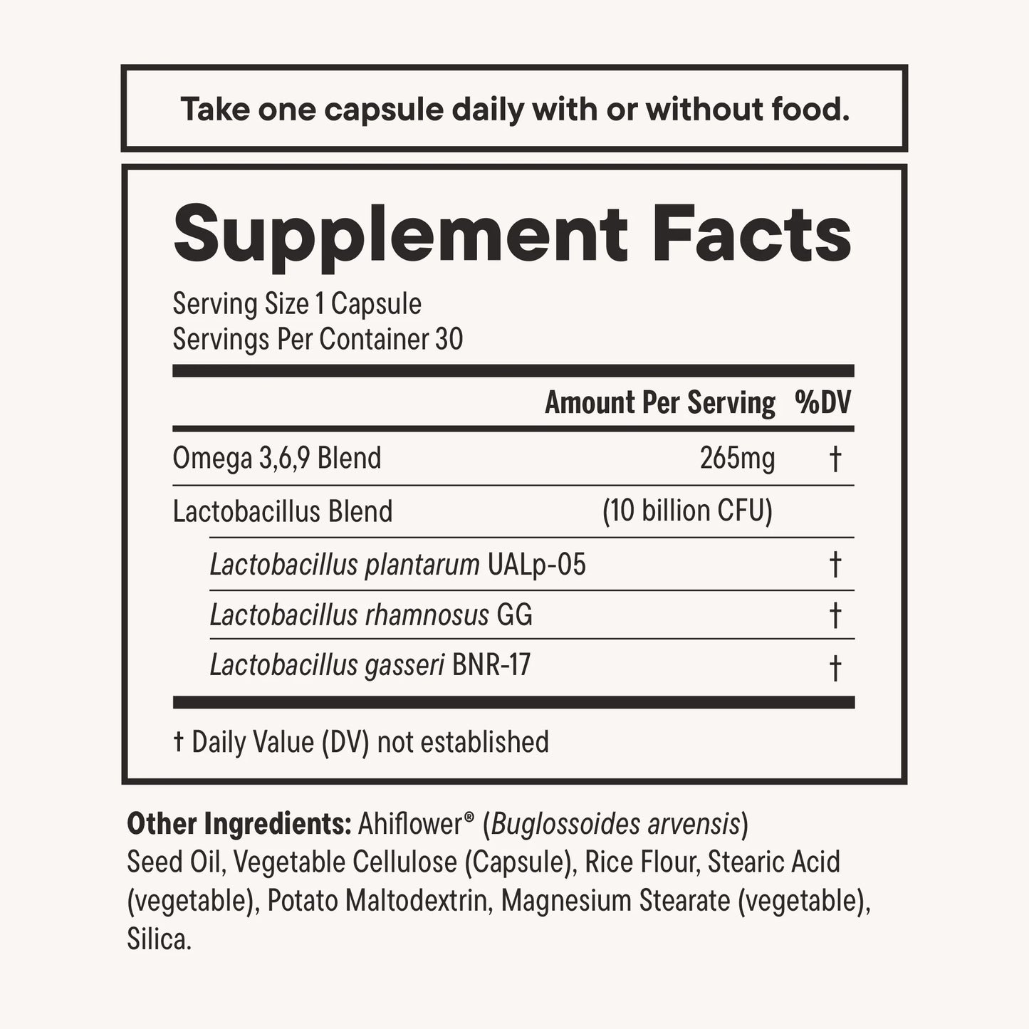 Daily  Weight Support Probiotic