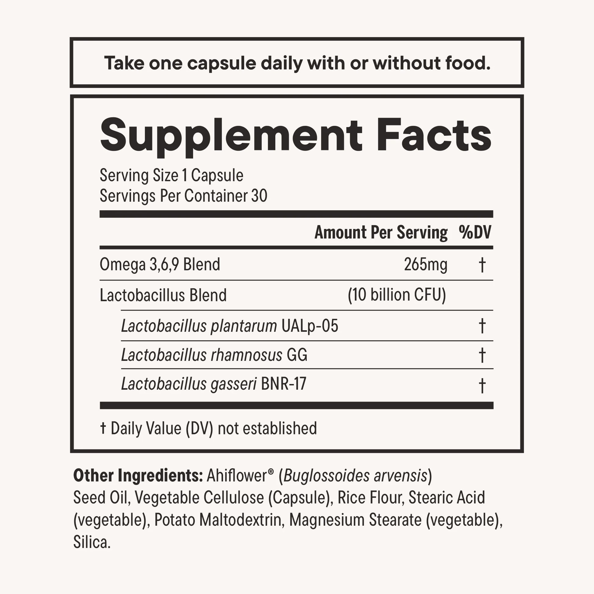 Daily  Weight Support Probiotic