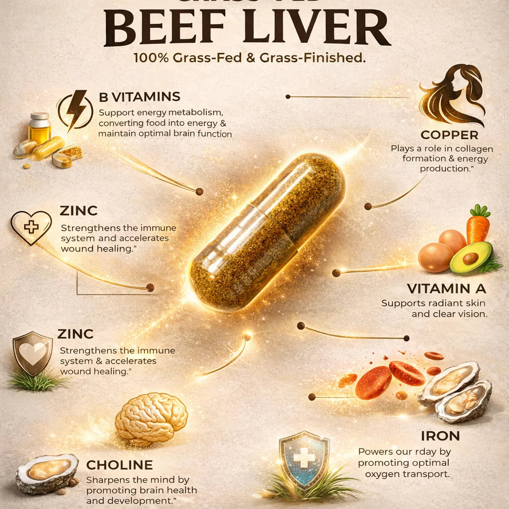 Primeorigin Grass-Fed Beef Liver