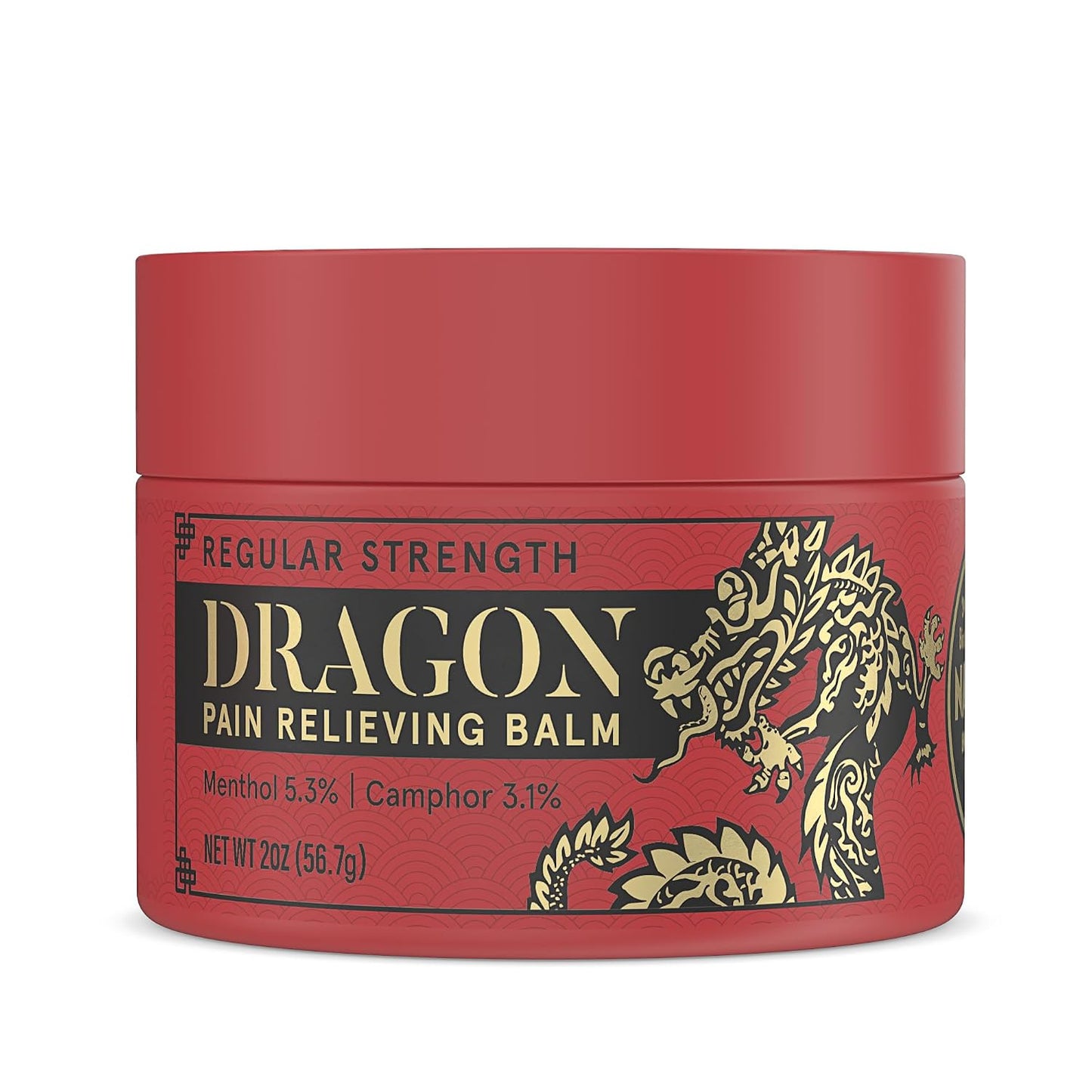 Dragon Balm 2.0 Oz Jar Regular Red
