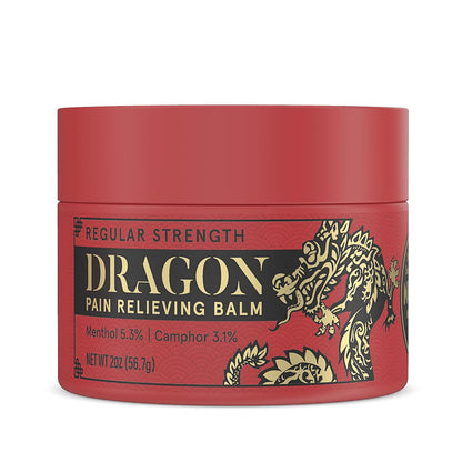 Dragon Balm 2.0 Oz Jar Regular Red