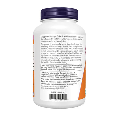 Supplements, D-Mannose Powder, Non-Gmo Project Verified, Healthy Urinary Tract*, 6-Ounce