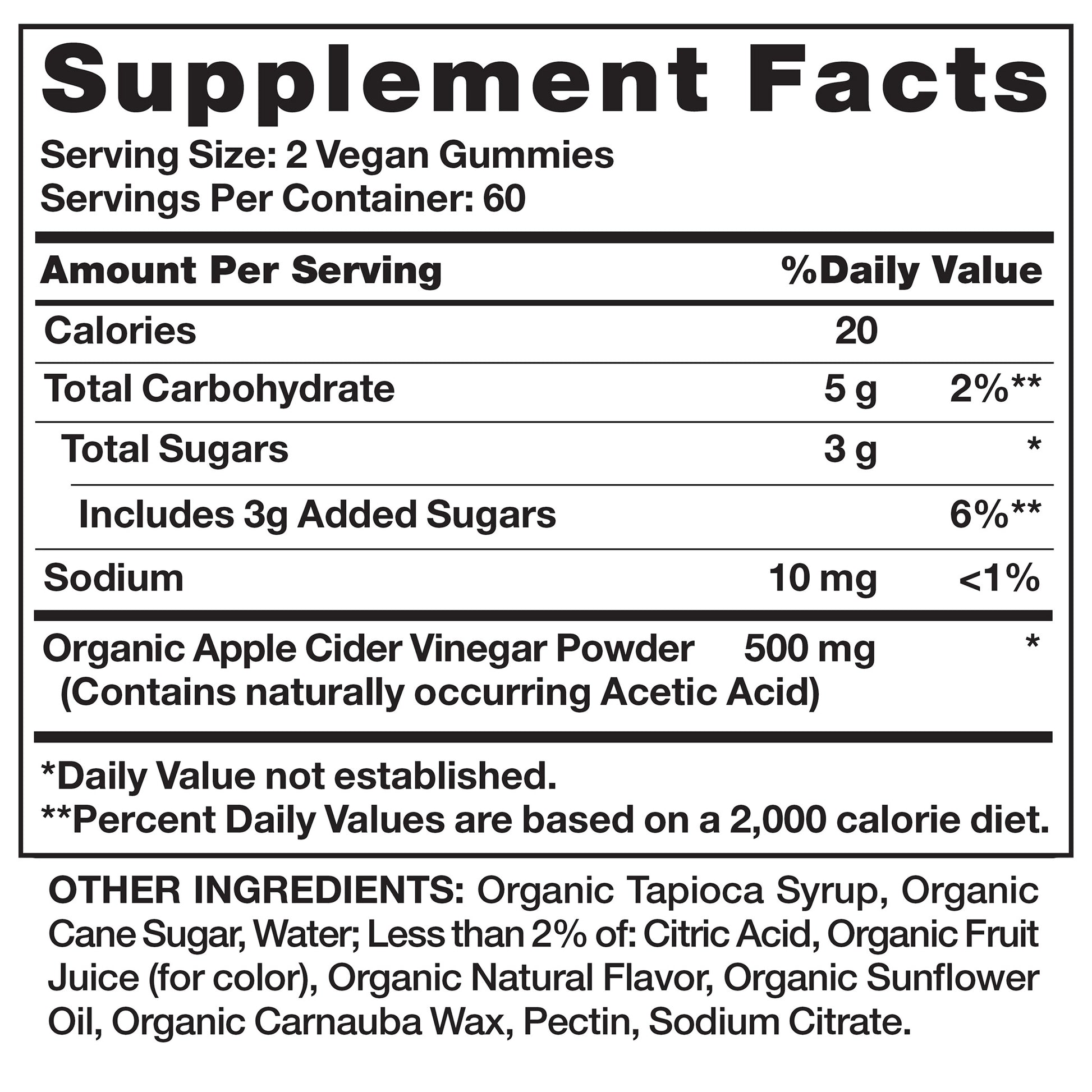 Nature'S Truth Organic Apple Cider Vinegar 500 Mg., 120 Gummies
