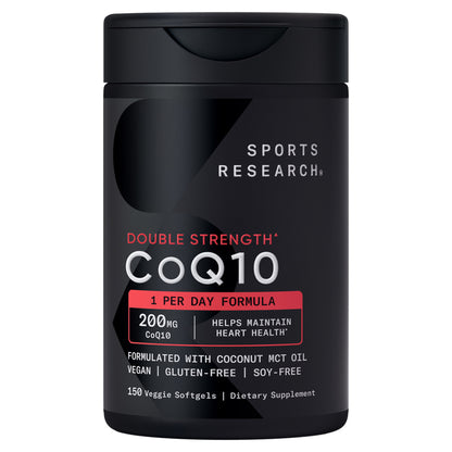 Sports Research Coq10 200Mg, 150Ct