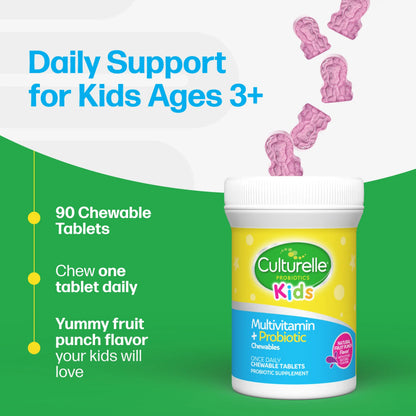 Kids Multivitamin + Probiotic Chewables