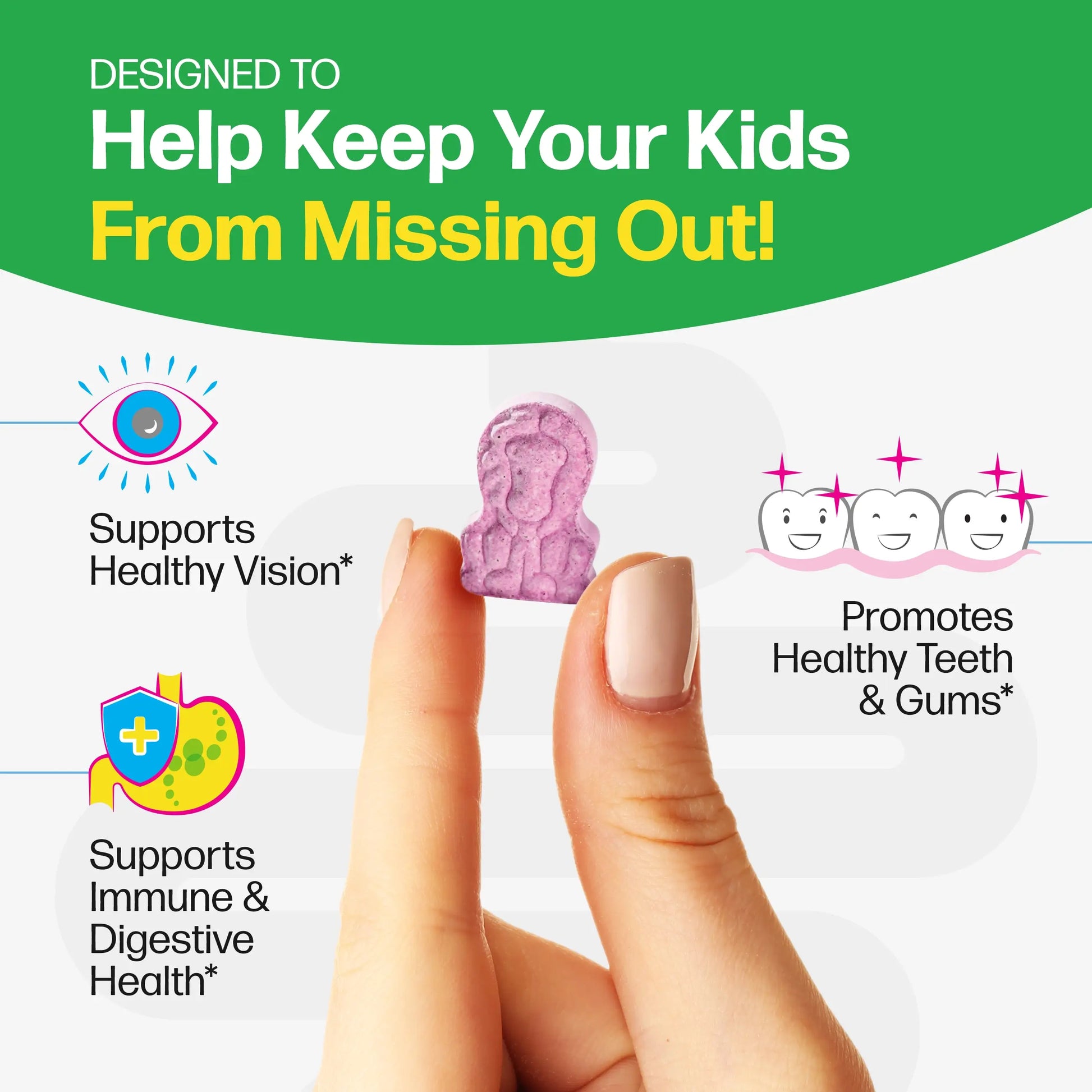 Kids Multivitamin + Probiotic Chewables