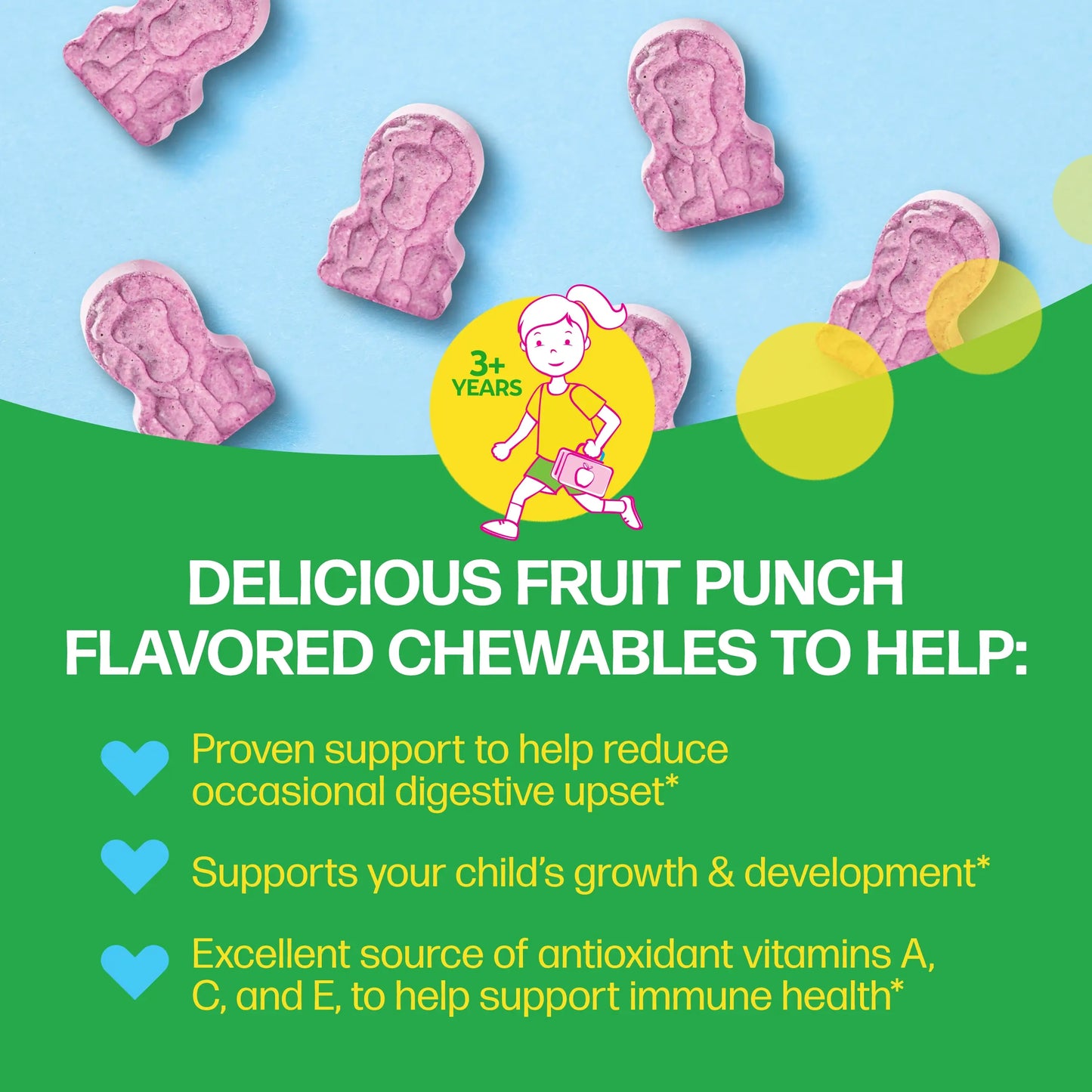 Kids Multivitamin + Probiotic Chewables