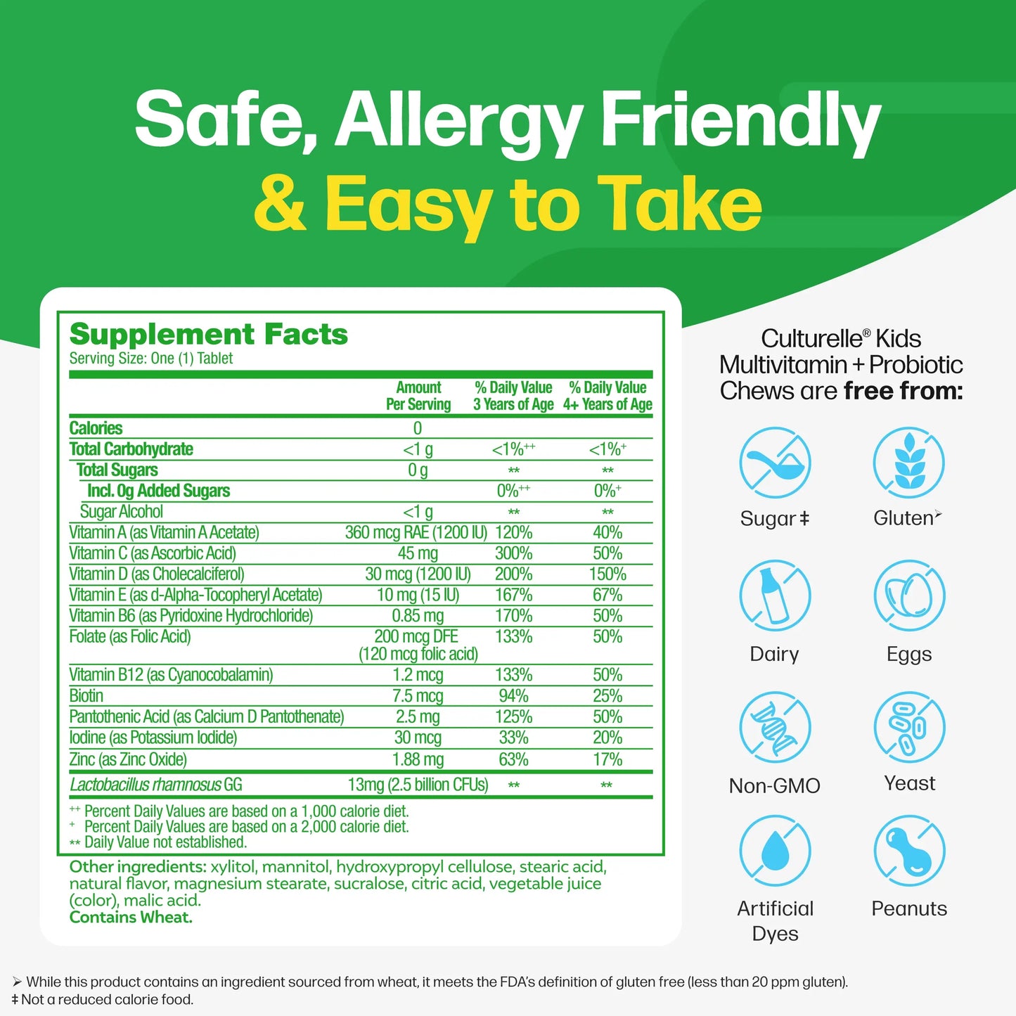 Kids Multivitamin + Probiotic Chewables