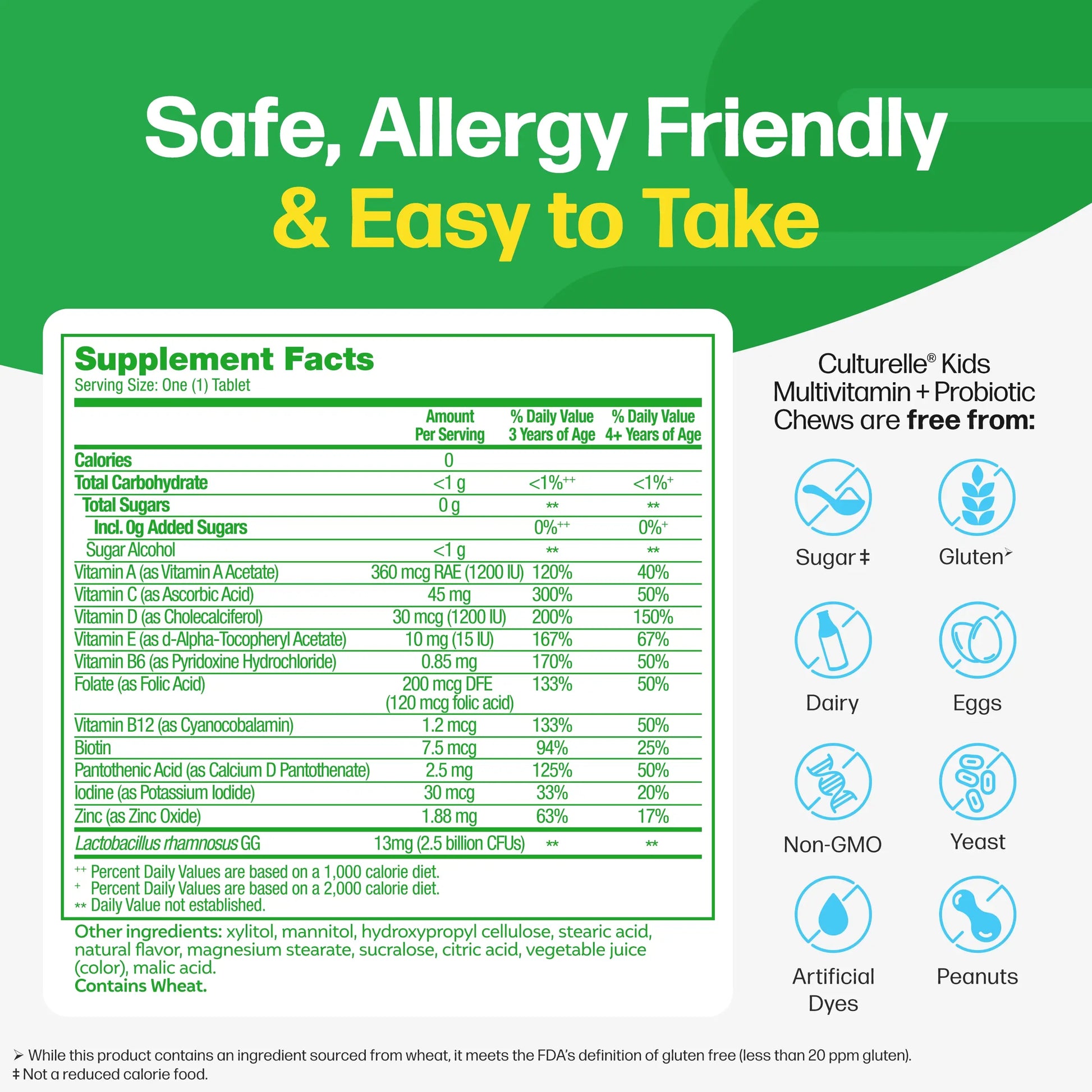 Kids Multivitamin + Probiotic Chewables