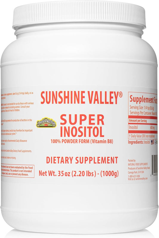 ® Super Inositol Powder – Dietary Supplement, Wellness & Healthy Lifestyle – Unflavored Powder – 35 Oz