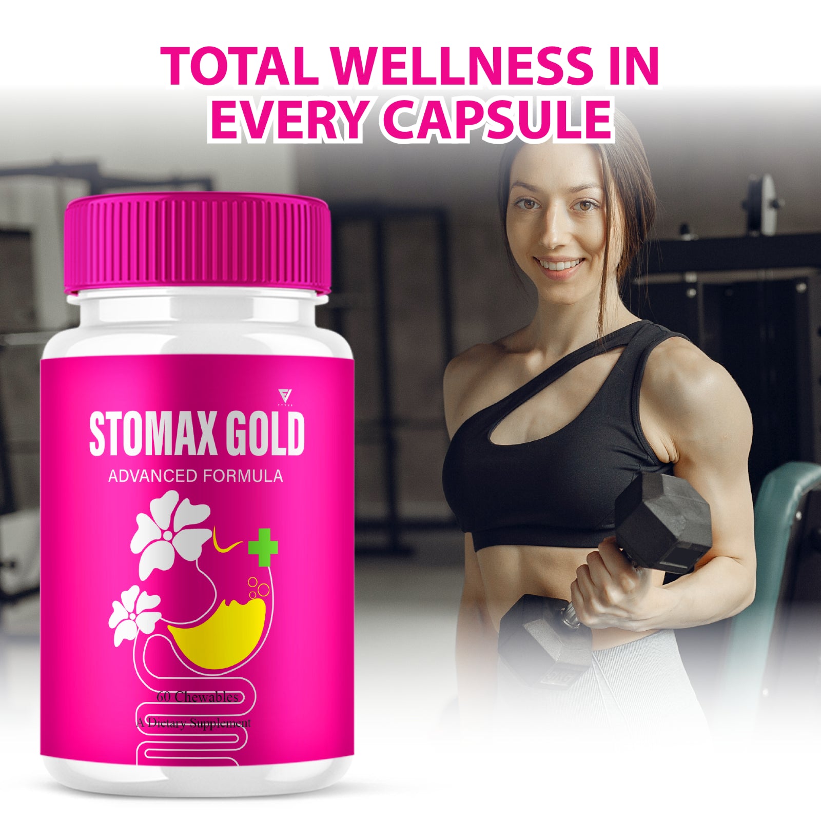 Stomax Gold Digestive Support Supplement Stomaxgold (60 Capsules)