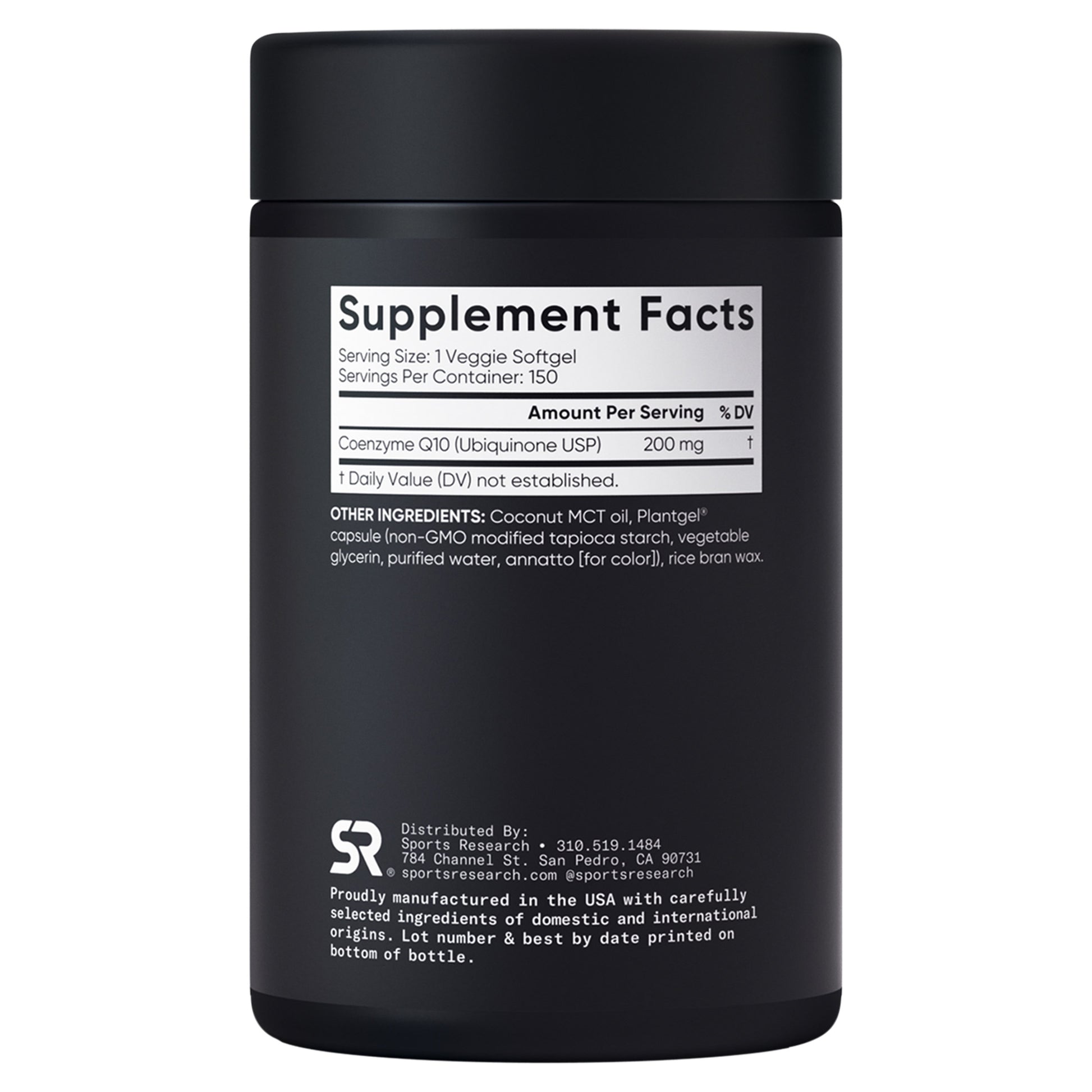 Sports Research Coq10 200Mg, 150Ct