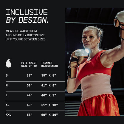 Sweet Sweat Waist Trimmer (Core Series) - Premium Sweat Enhancing Fitness Band for Women & Men