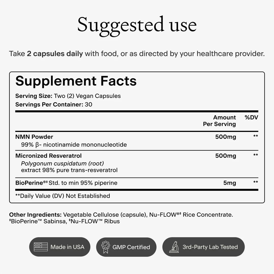 NMN + Resveratrol