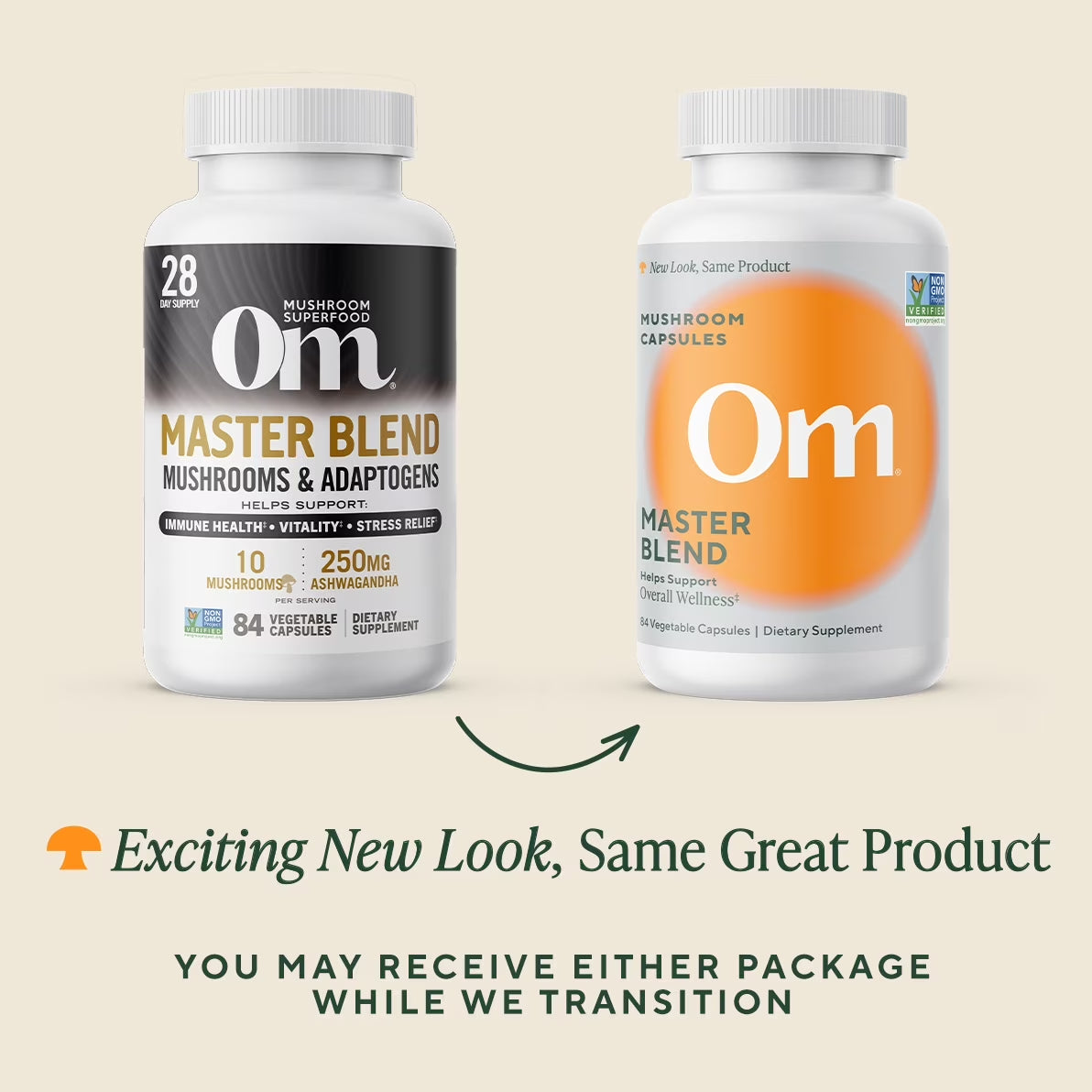- Mushroom Superfood - Mushroom Master Blend 84Ct Capsules