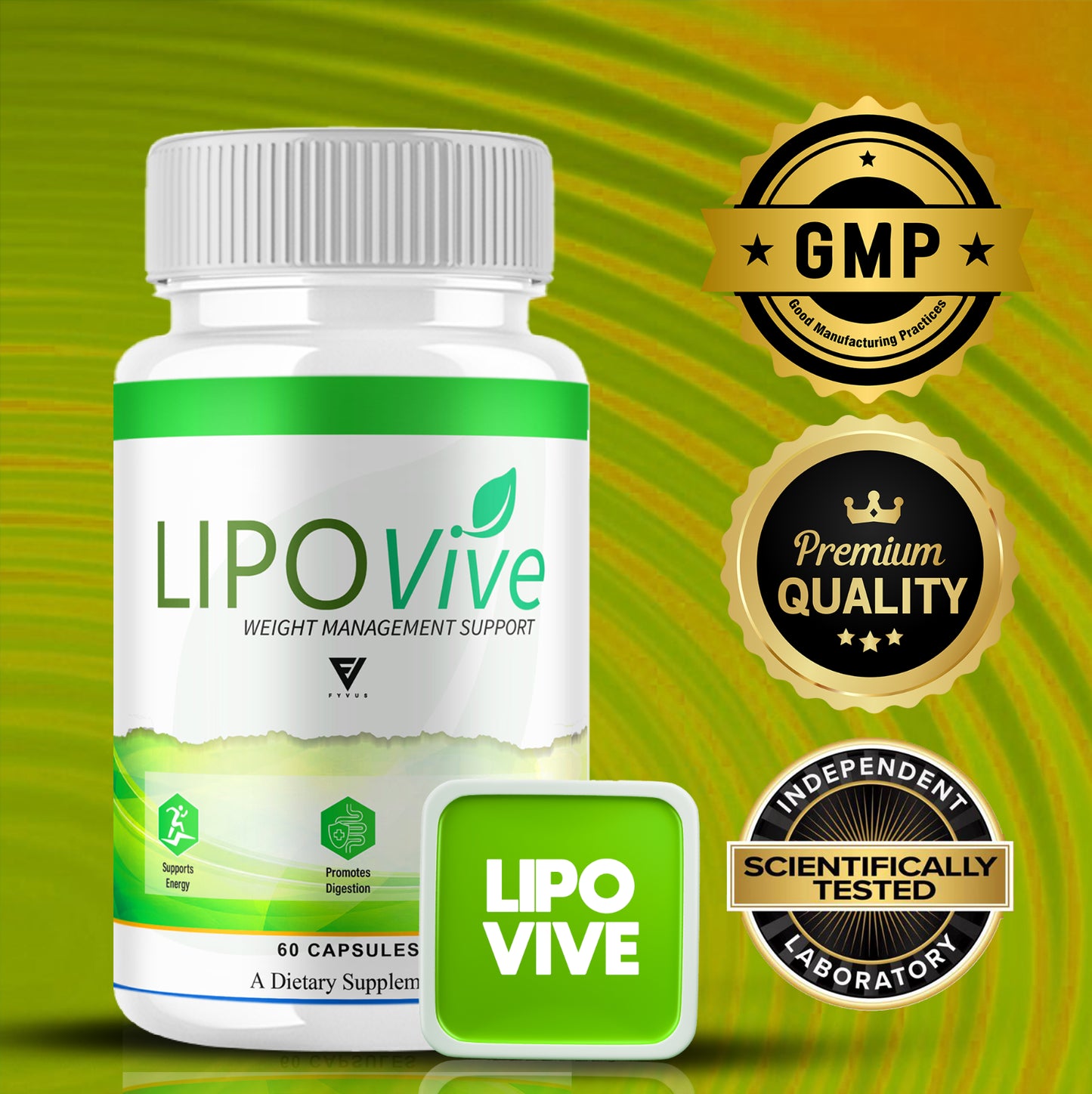 Lipovive Capsules Lipo Vive Advanced Wellness Formula (60 Capsules)