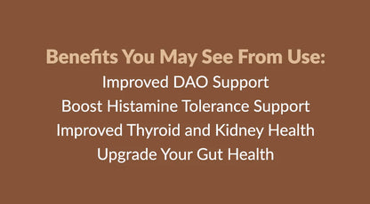 New Zealand Grass-Fed Beef Kidney Supplement — Natural DAO Enzyme for Histamine & Kidney Support