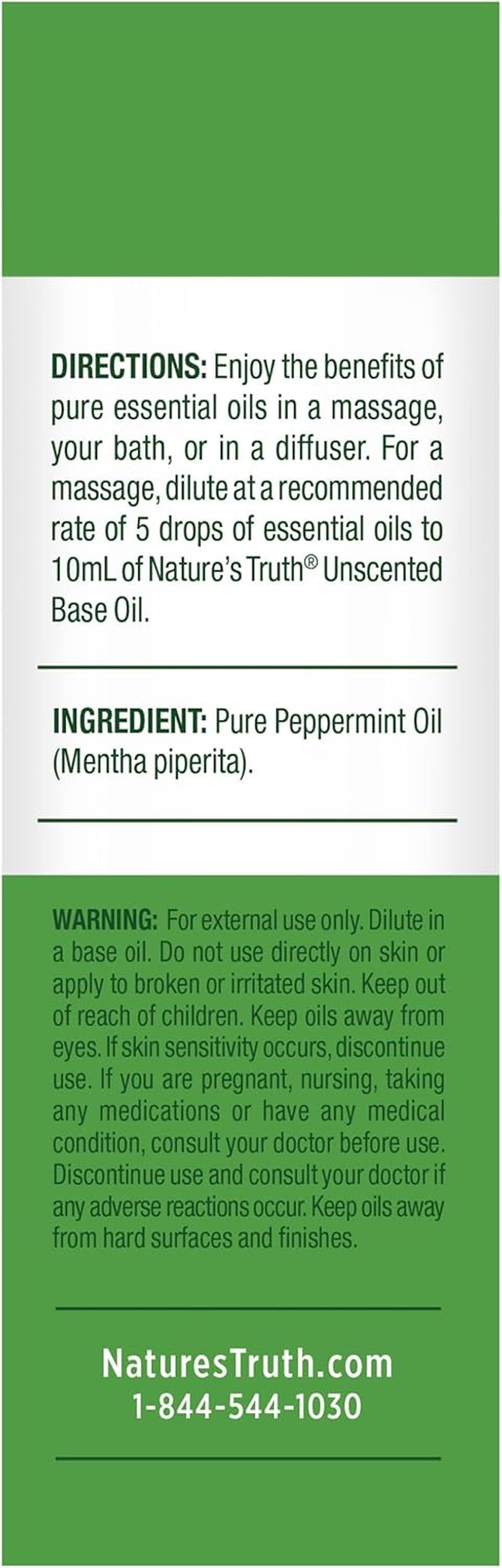 Peppermint Essential Oil | 15 Ml | Invigorating Peppermint Scent | for Diffusers and Aromatherapy | Plant Based, Non-Gmo & Gluten Free
